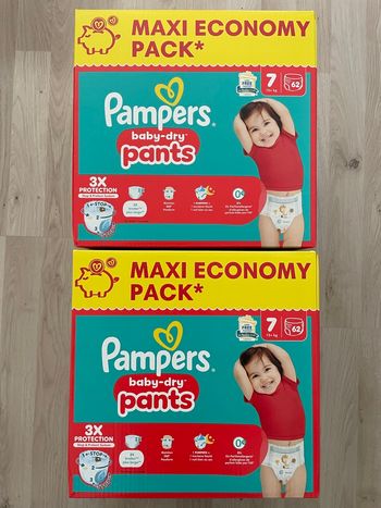 Pampers pants taille 7