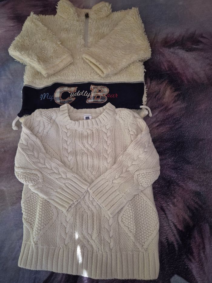 Lot de 2 pulls pour garçon