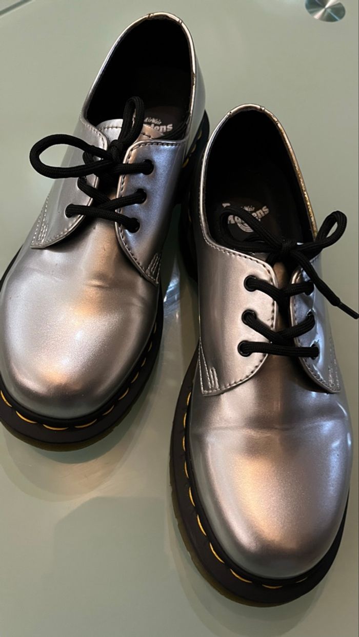 Dr Martens 1461 argenté