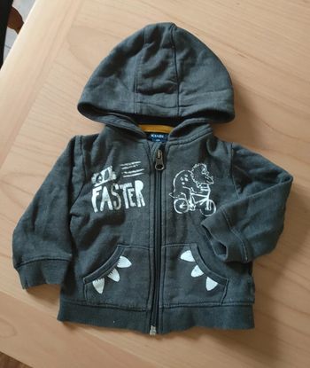 Veste sweat à capuche
