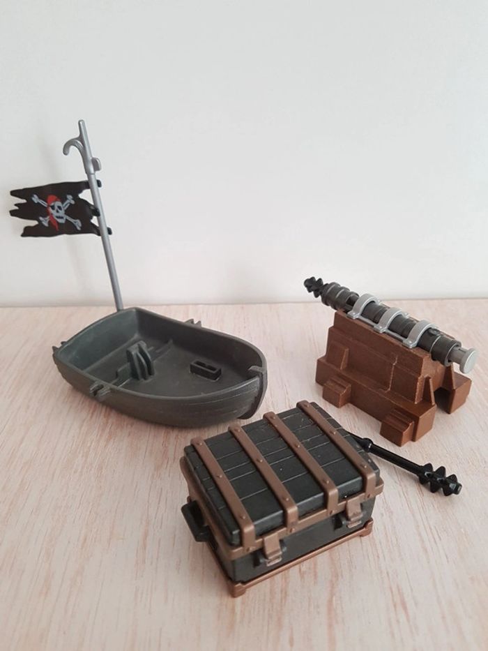 Pirates, bateau et canon Playmobil pirates - photo numéro 11