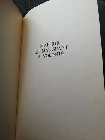 Maigrir en mangeant à volonté