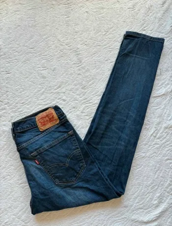 Jean Levi’s 502 Bleu Foncé marine M/40 W30 L34 – Slim taper Homme