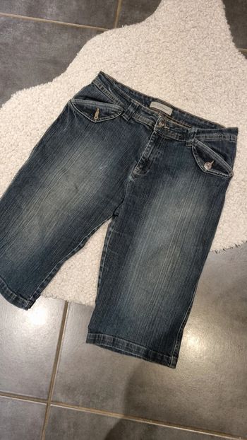 Jean short pantacourt 38 In Extenso