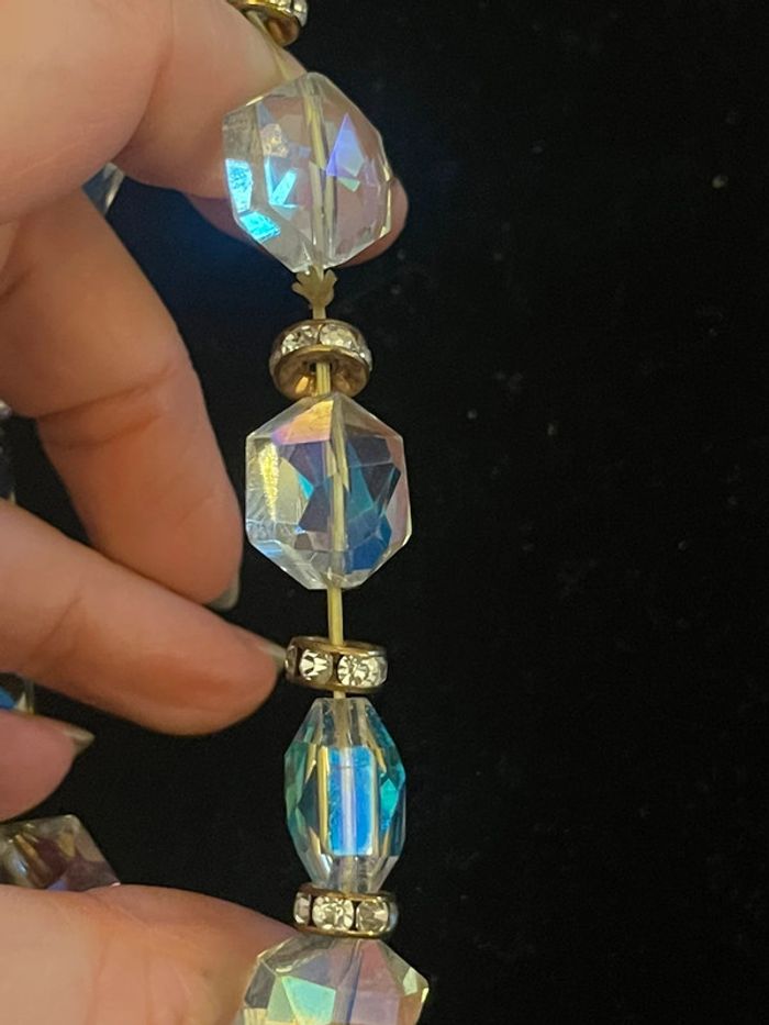 bracelet cristaux avec reflets - photo numéro 3