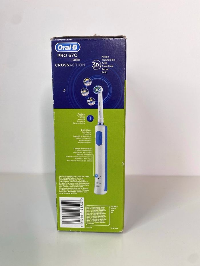 Brosse à dents électrique oral B 670 par Braun - photo numéro 2