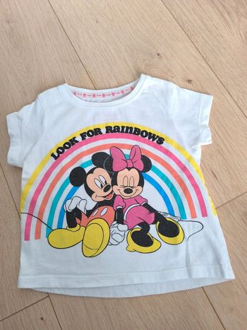 T-shirt Mickey et Minnie Disney at Primark - 12-18 mois 86cm