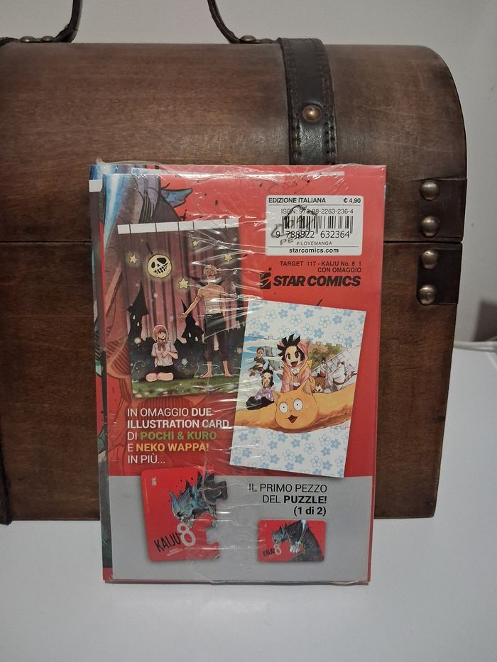 Manga Kaiju n°8 Variant italien tome 1 Star Comics collector édition limitée en parfait état - photo numéro 2