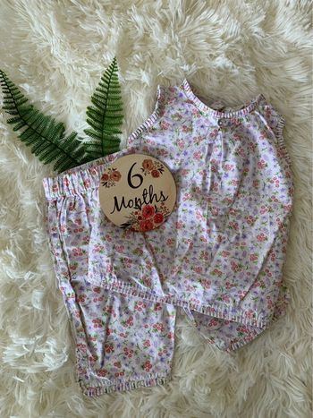 Ensemble été DPAM fille 6m
