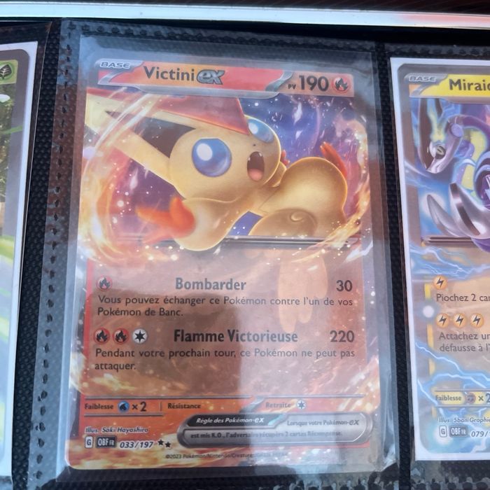 Ev3 lots de 7 cartes Pokémon - photo numéro 3