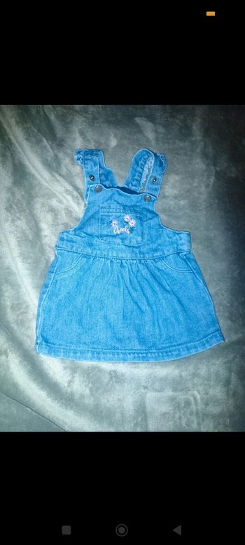 Salopette jupe fille creeks