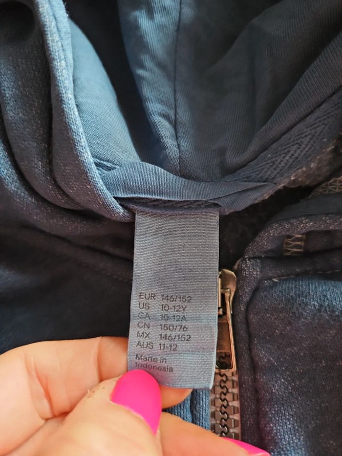 Lot 2 vestes à capuches 10/12 ans - photo numéro 4