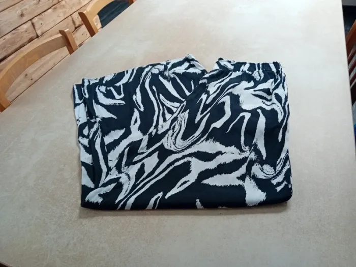 Pantalon fluide satiné
