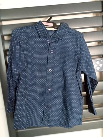 Chemise marine 18 mois