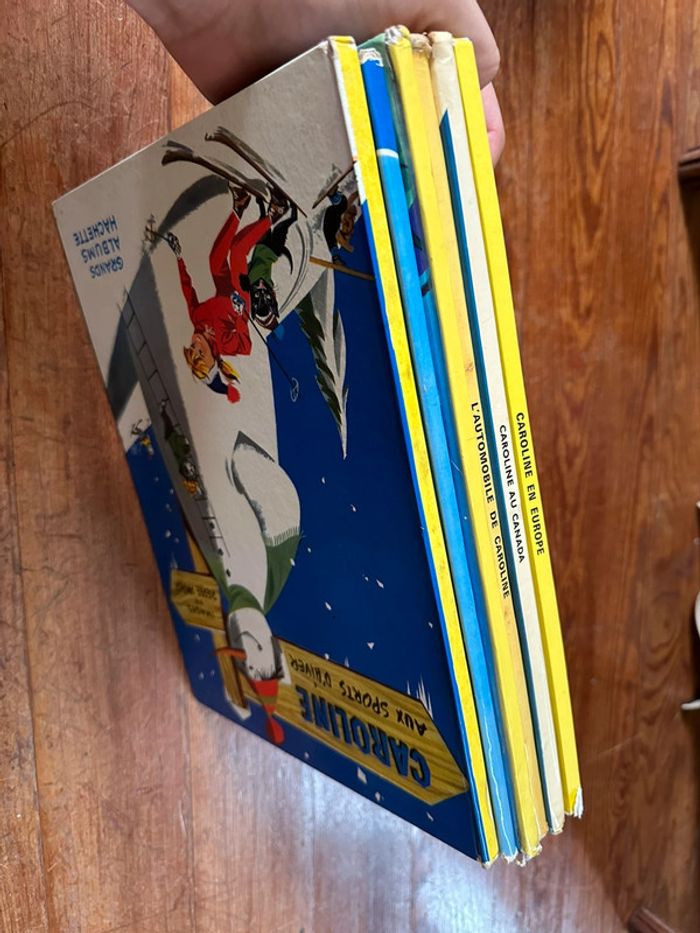 Lot de 6 livres Caroline Grands Albums Hachette Pierre Probst anciens années 60 - photo numéro 4