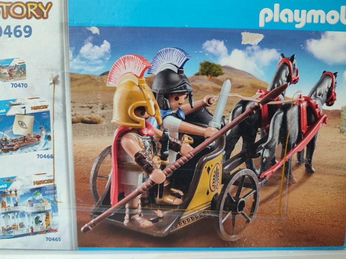 Playmobil 70469 Achille et Patrocle avec char - photo numéro 4