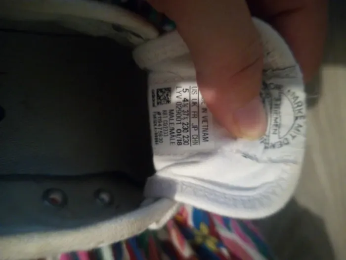 Adidas en toile - photo numéro 3