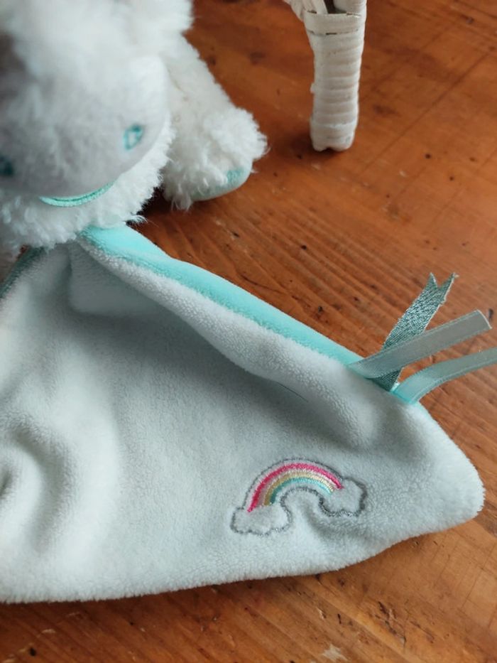 #P6 - Doudou pantin licorne Baby Nat' - photo numéro 5