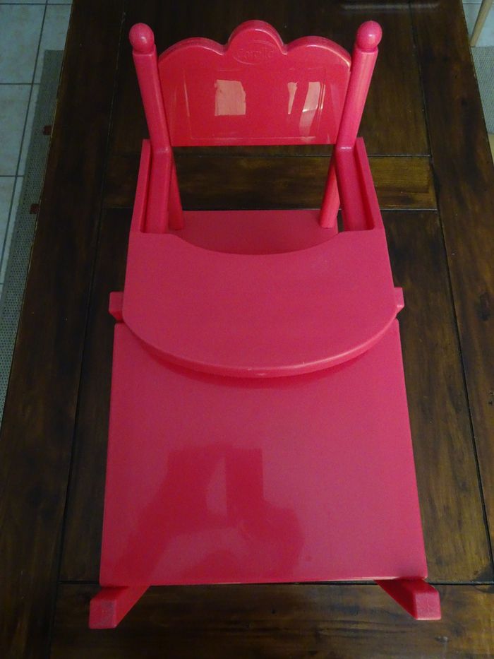 Corolle Chaise haute Corolle pour poupée ou poupon - photo numéro 2
