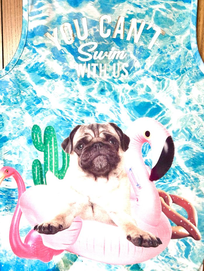 Débardeur de plage motif humoristique. Marque CoolCat - photo numéro 2