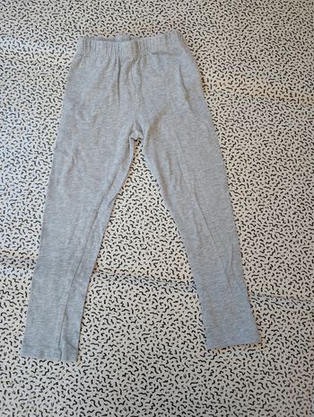 Legging gris coton 4 ans