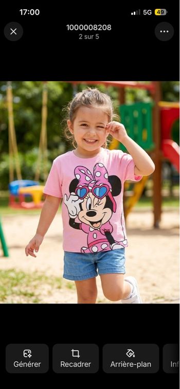 T-shirt Minnie