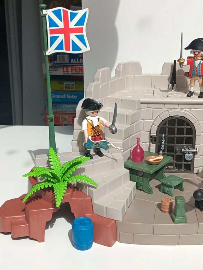 Lot figurines playmobil fort britannique 5139 - photo numéro 3
