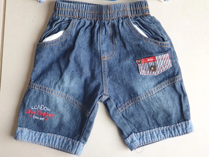 1 short 18 mois lee cooper et 1 t shirt bleu 18 mois - photo numéro 2