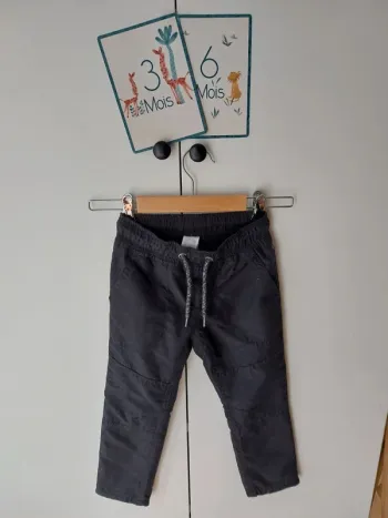 Pantalon noir C&A 3 ans