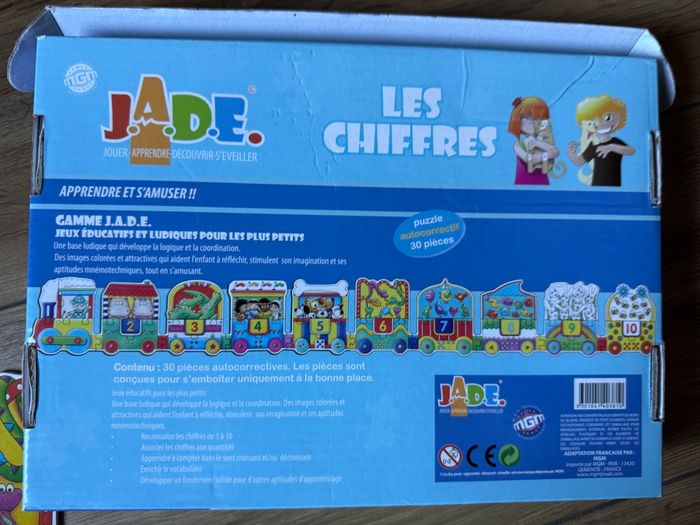 Puzzle train les chiffres - photo numéro 4