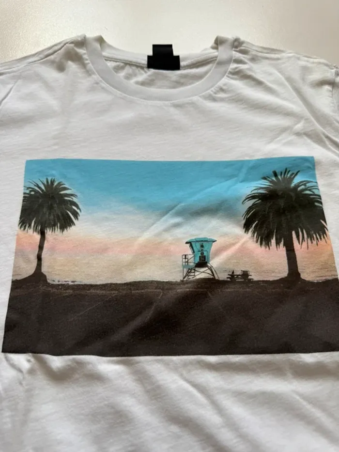 T shirt couche de soleil H&M - T shirt estival - photo numéro 2