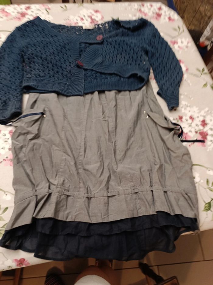 Ensemble robe et gilet - photo numéro 2