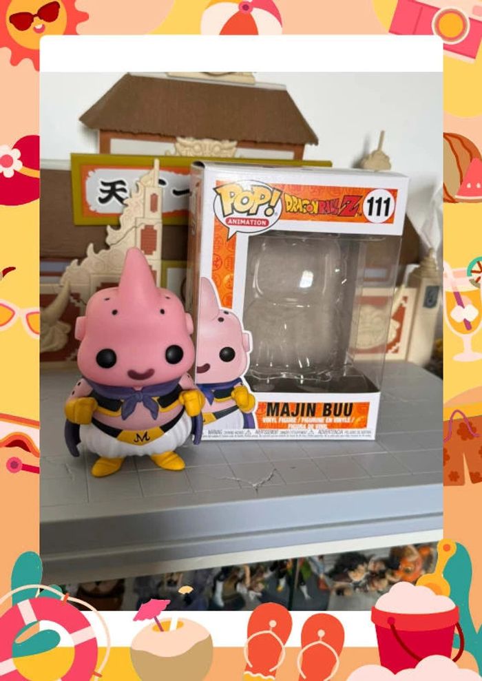 Funko pop majin bu 111 en boite dragon ball z - photo numéro 2