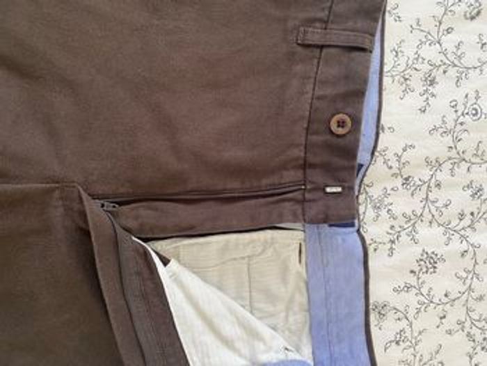 Pantalon marron chocolat Café Coton - photo numéro 8