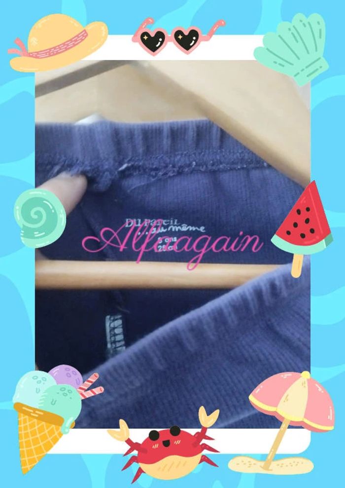 Pyjama dpam violet 8ans - photo numéro 8