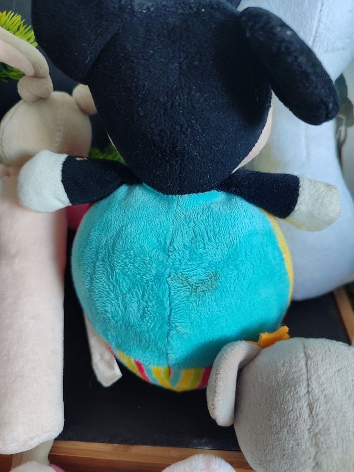 Mot jouets hochet pouet premier âge Disney tex doudou et compagnie - photo numéro 3