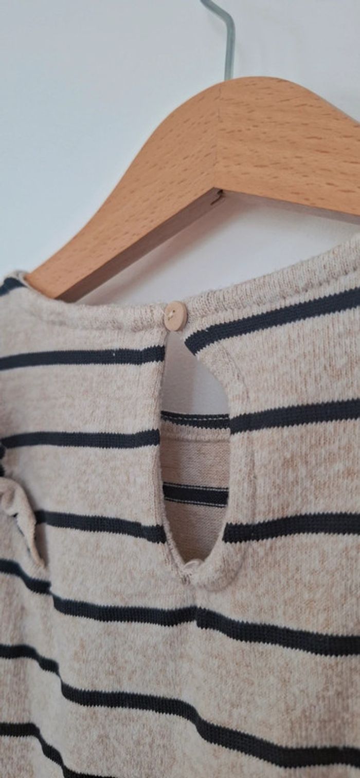 Robe marinière en coton – Zara Kids, taille 5/6 ans - tenue parfaite pour la rentrée 🤍 - photo numéro 9