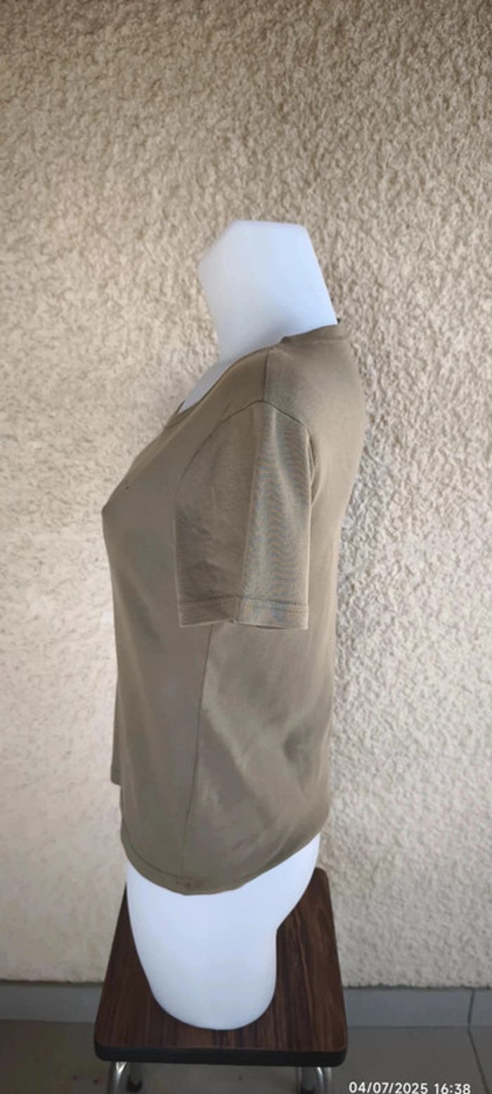 T-shirt Burton Taille XXXS / 2 Taupe - photo numéro 3