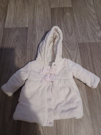Manteau chaud bébé fille