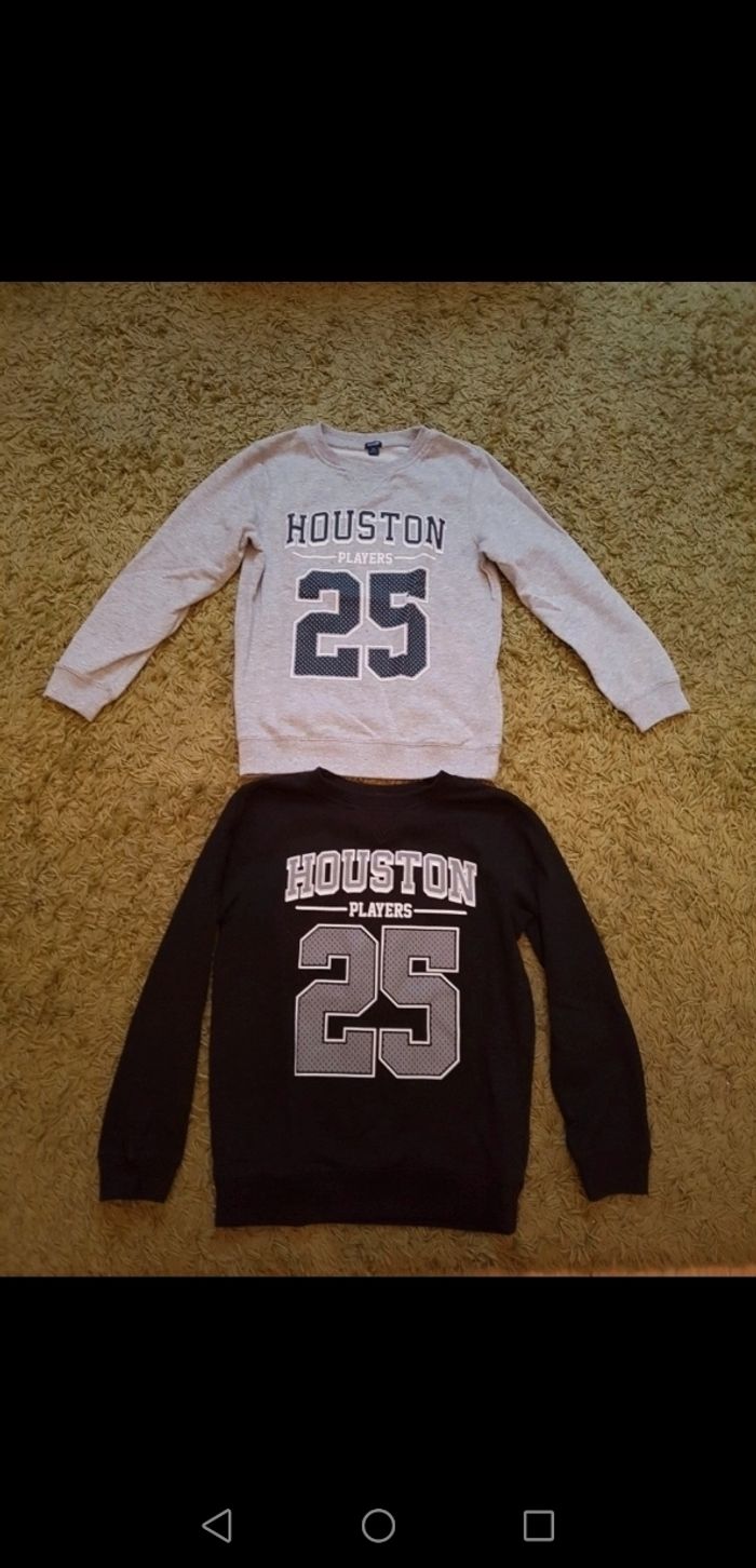 Lot de 2 sweats