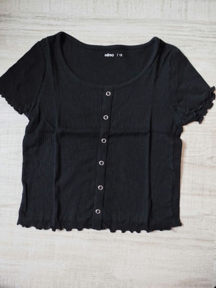 Tee shirt, M.C, fille, 12 ans, Gémo, BEG