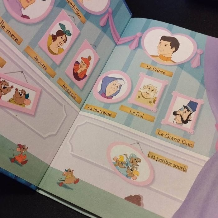 Livre enfant Disney Club du livre cendrillon - photo numéro 2