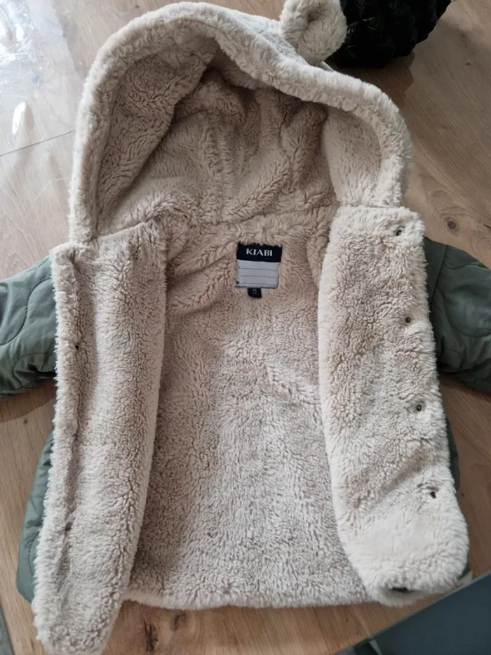 Manteau imperméable fourrure - photo numéro 2