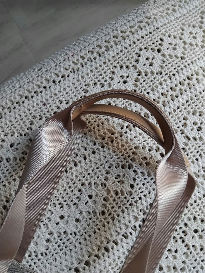 Sac beige chiné neuf jamais porté - photo numéro 3