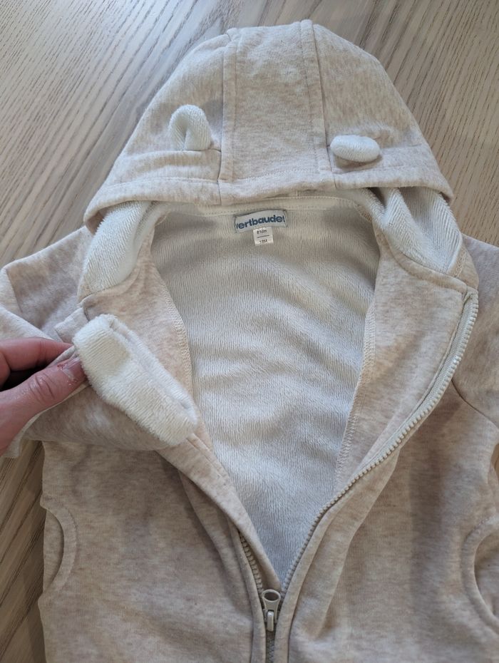 Sweat zippé Vertbaudet - photo numéro 2