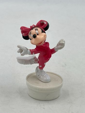 Figurine bouchon Disney Mickey Minnie 7,5 cm vintage