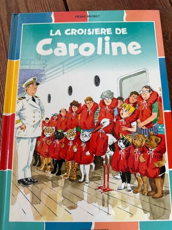 Très bon état - Livre La croisière de Caroline édition damiers bd album multicolore