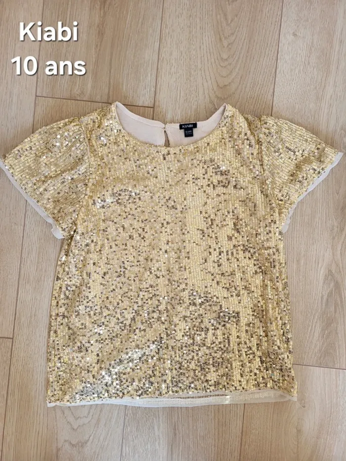 Top à sequins Kiabi