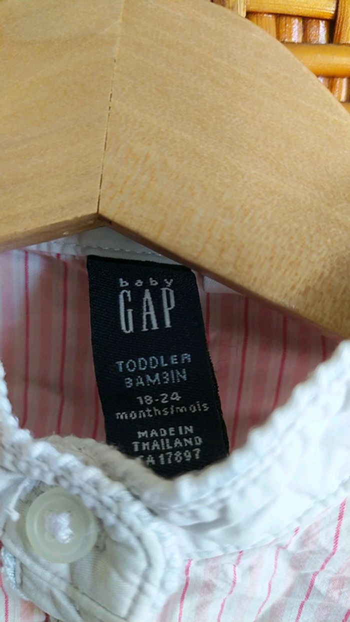 Très jolie petite chemise/Baby Gap/18-24 mois - photo numéro 5