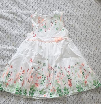 Robe d'été fleurie 18 mois